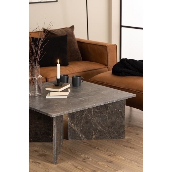 Stolik kawowy Vega brązowy - ACTONA